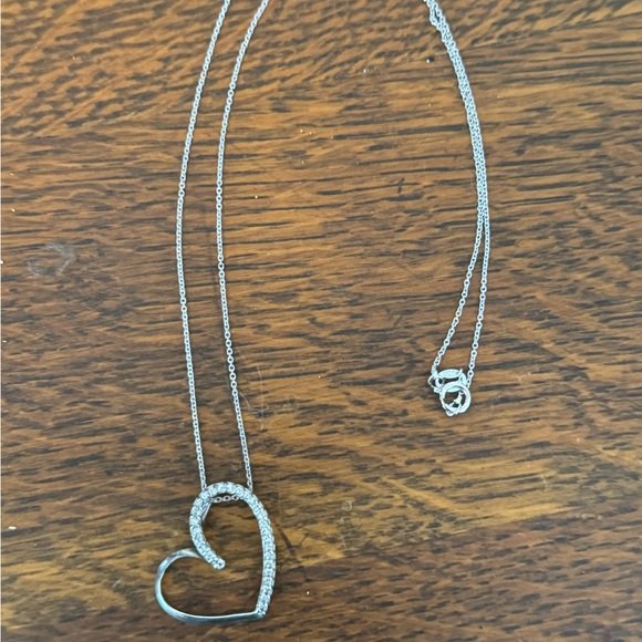 Silver Heart Necklace - Picture 2 of 5